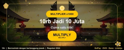 Bonus Selamat Datang 100% banner